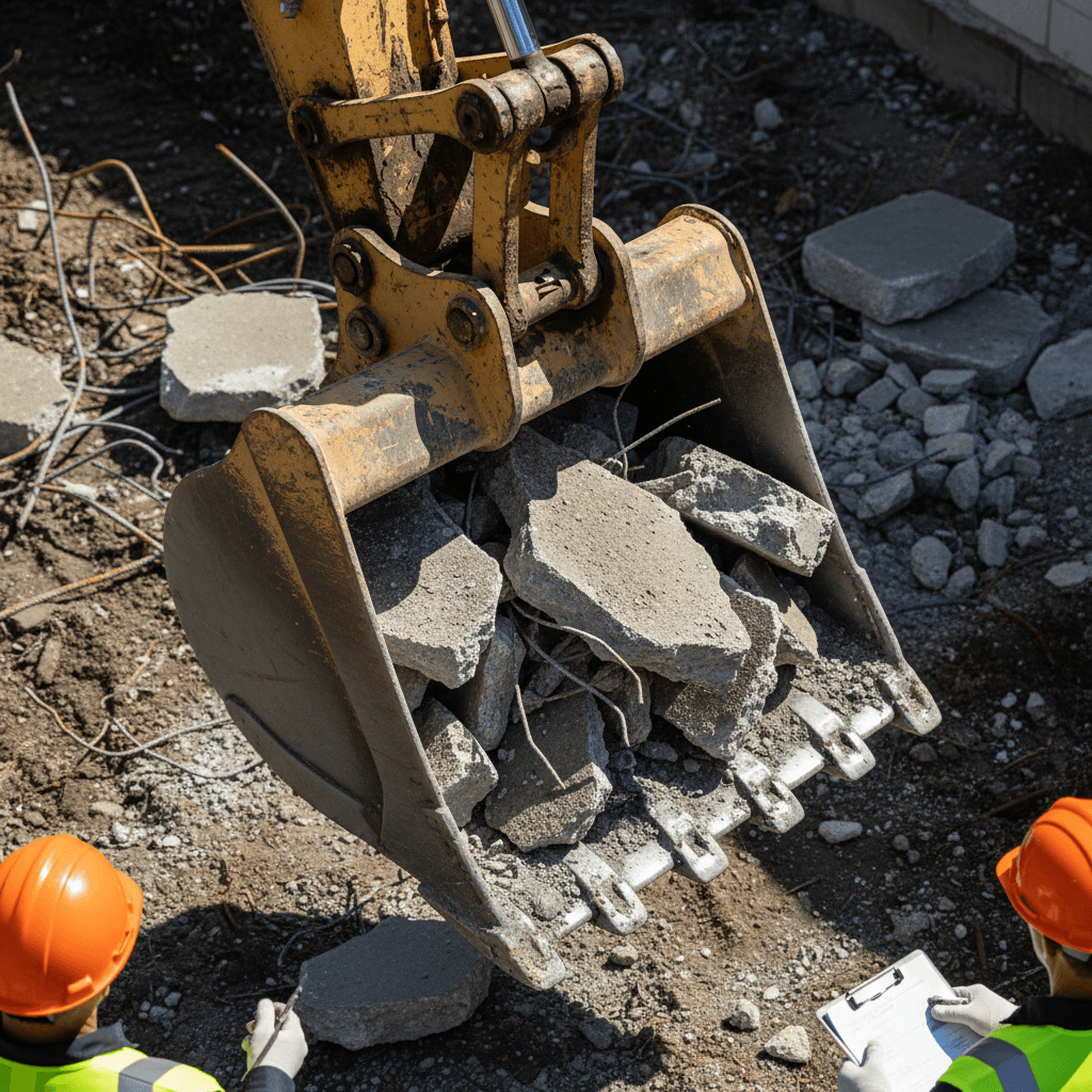 Demolition cleanup